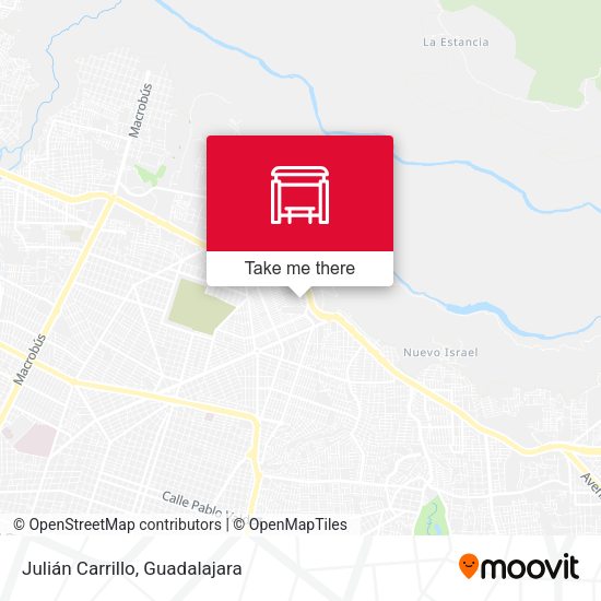 Mapa de Julián Carrillo