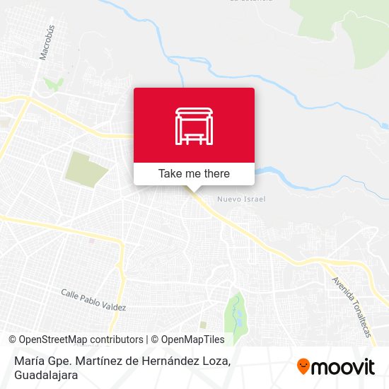 Mapa de María Gpe. Martínez de Hernández Loza