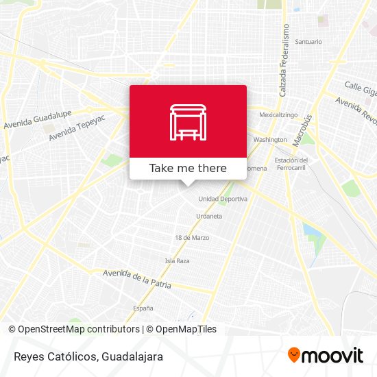 Reyes Católicos map