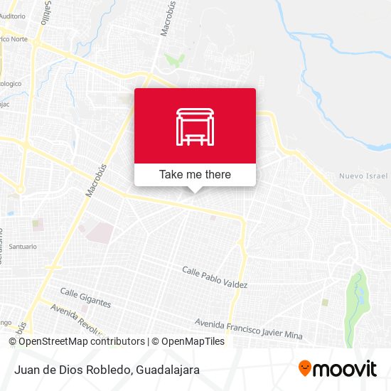 Juan de Dios Robledo map