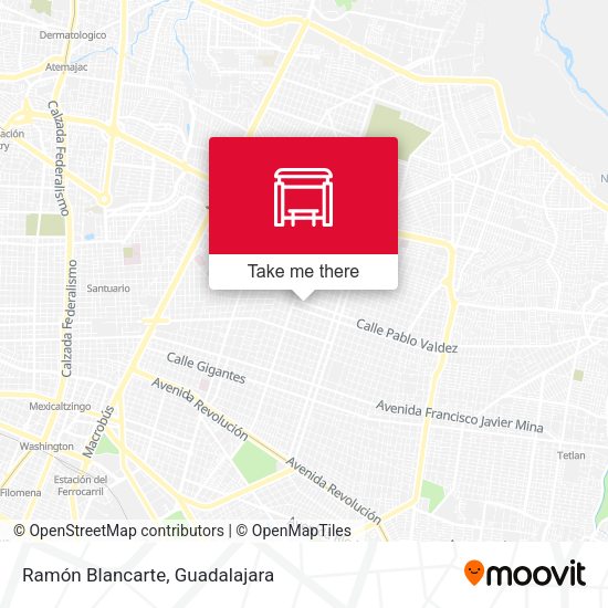 Ramón Blancarte map