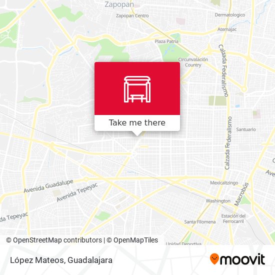 Mapa de López Mateos