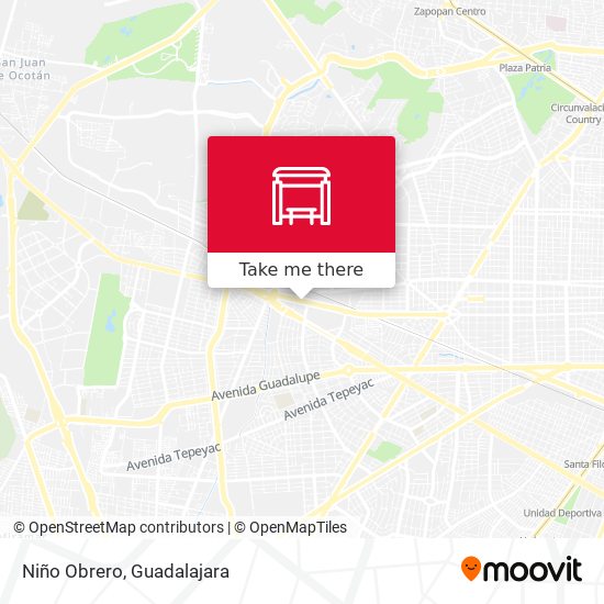Mapa de Niño Obrero
