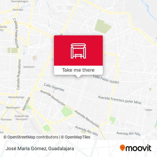 José María Gómez map
