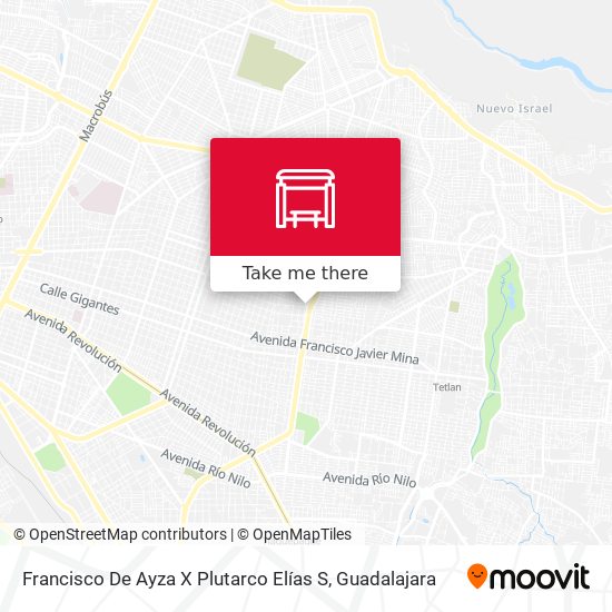 Mapa de Francisco De Ayza X Plutarco Elías S