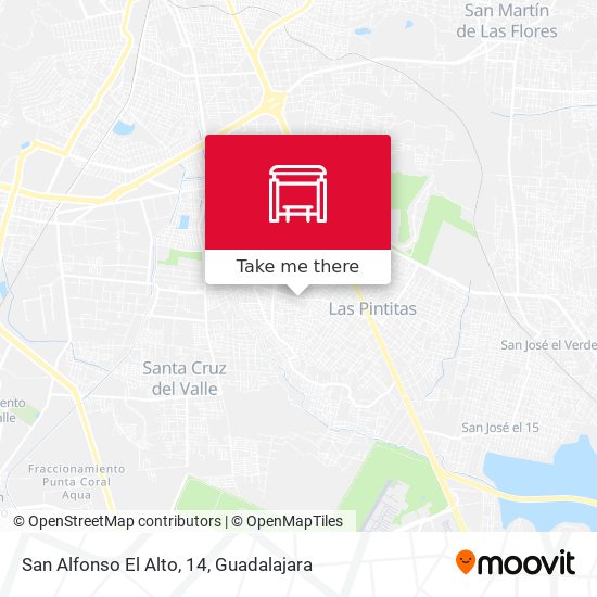 San Alfonso El Alto, 14 map