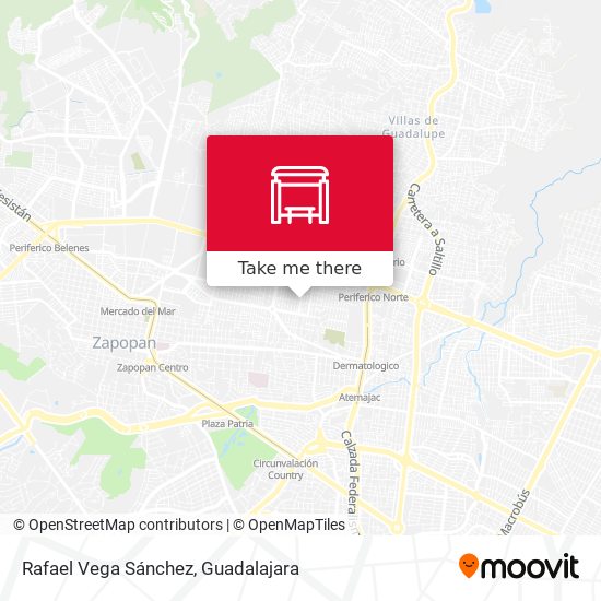 Rafael Vega Sánchez map
