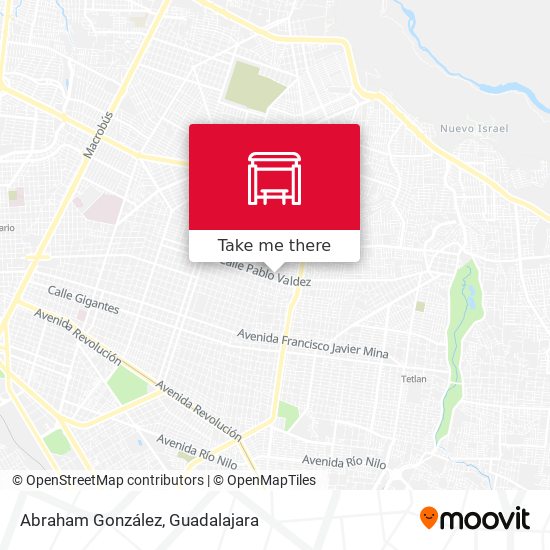 Mapa de Abraham González