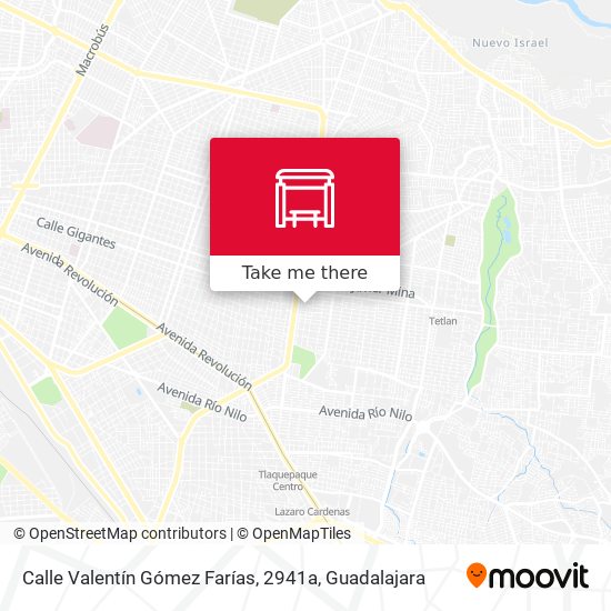 Calle Valentín Gómez Farías, 2941a map