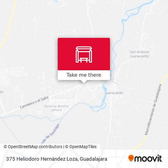 Mapa de 375 Heliodoro Hernández Loza