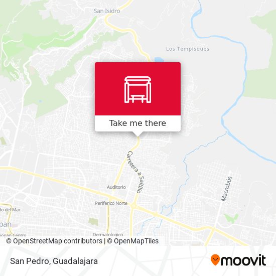 Mapa de San Pedro
