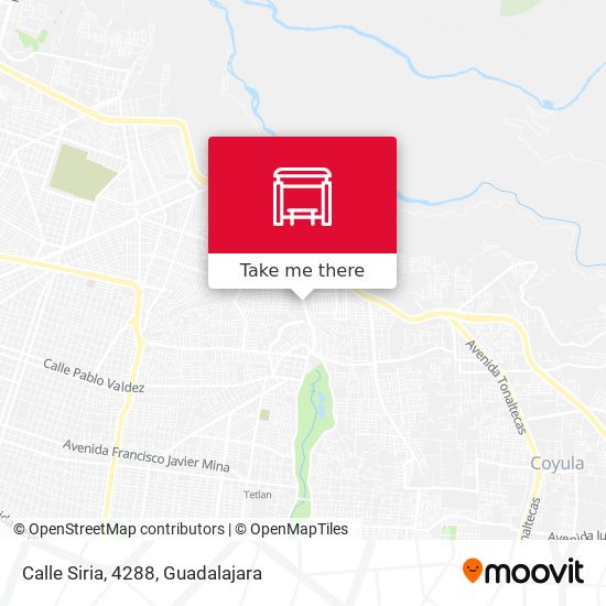 Mapa de Calle Siria, 4288