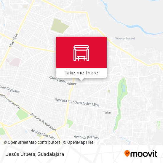 Mapa de Jesús Urueta