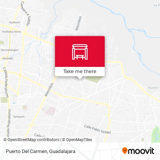 Mapa de Puerto Del Carmen