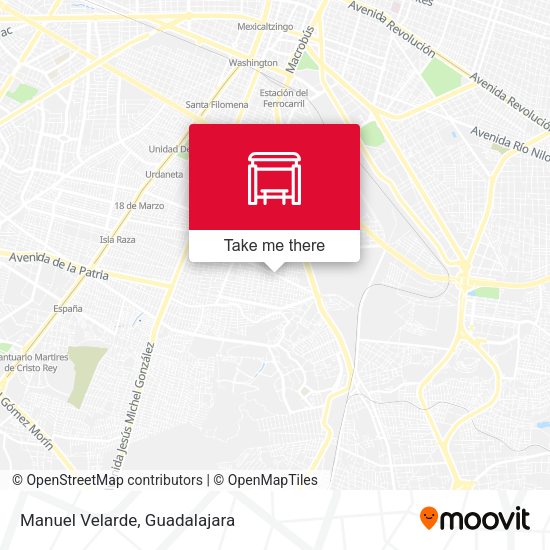 Manuel Velarde map