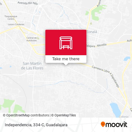 Mapa de Independencia, 334-C