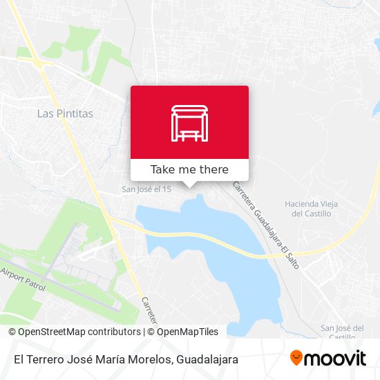 El Terrero José María Morelos map