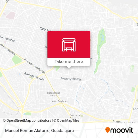 Mapa de Manuel Román Alatorre