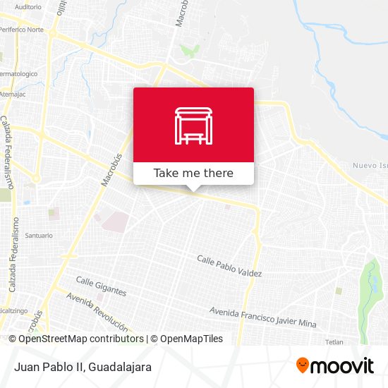 Mapa de Juan Pablo II