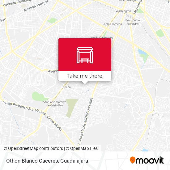 Othón Blanco Cáceres map