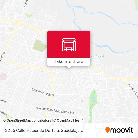 Mapa de 3256 Calle Hacienda De Tala