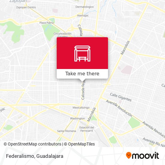 Mapa de Federalismo