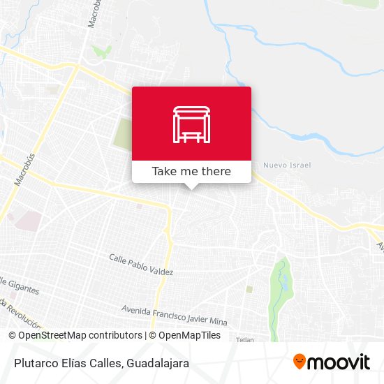 Plutarco Elías Calles map