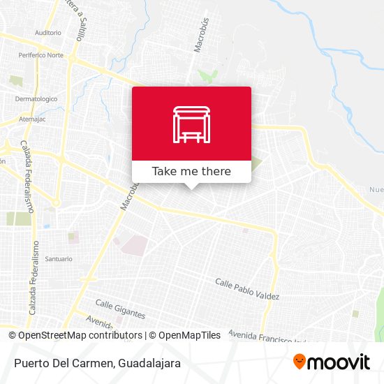 Mapa de Puerto Del Carmen