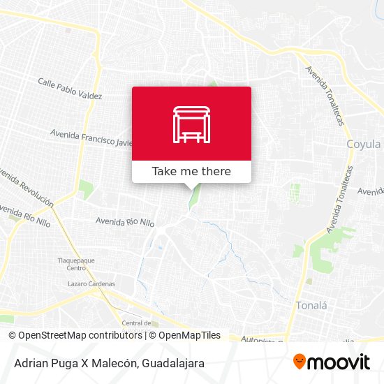 Mapa de Adrian Puga X Malecón