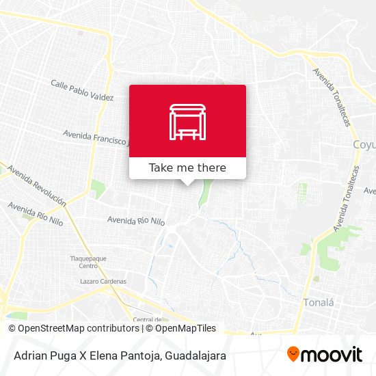 Adrian Puga X Elena Pantoja map