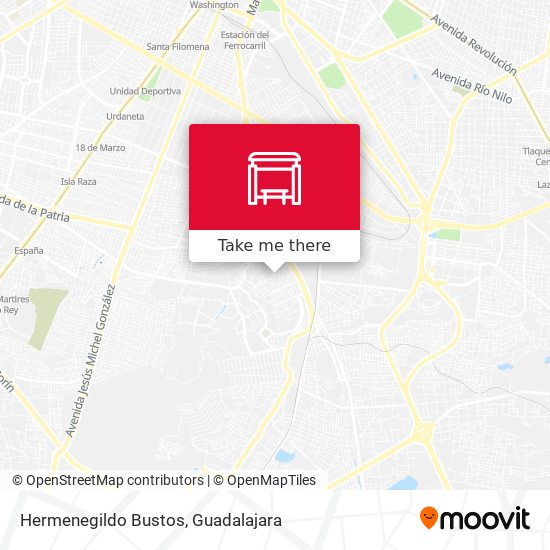 Mapa de Hermenegildo Bustos