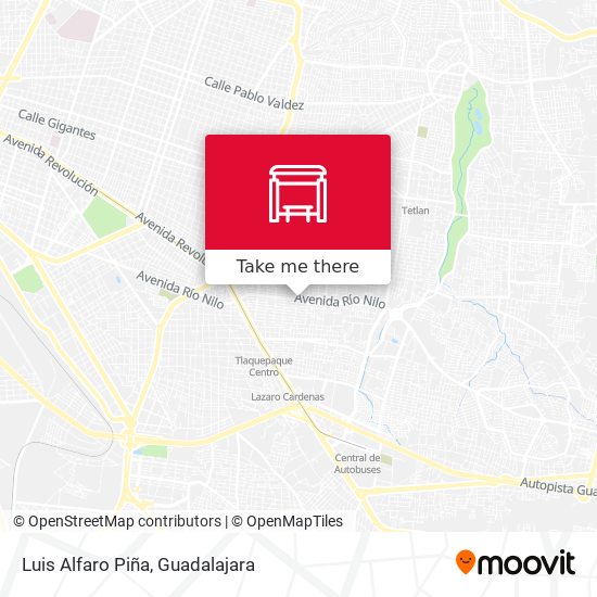 Mapa de Luis Alfaro Piña