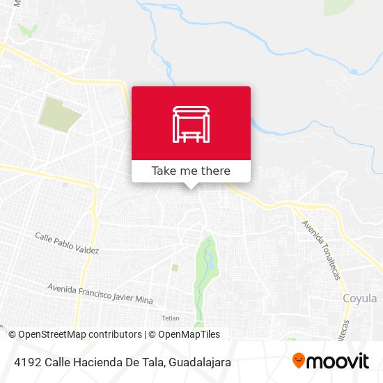 4192 Calle Hacienda De Tala map