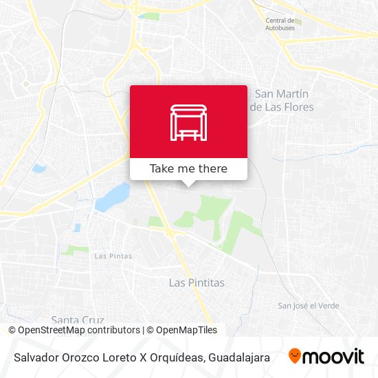 Salvador Orozco Loreto X Orquídeas map