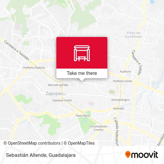 Sebastián Allende map