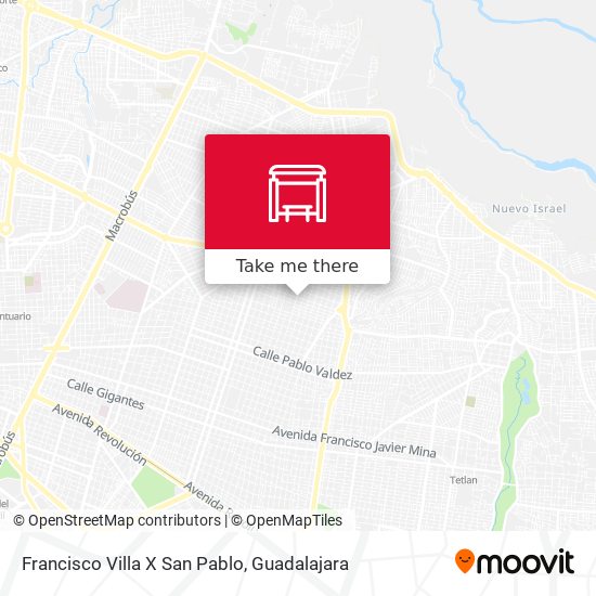 Mapa de Francisco Villa X San Pablo