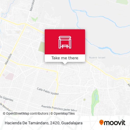 Hacienda De Tamándaro, 2420 map