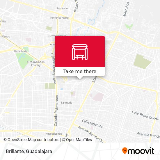 Mapa de Brillante
