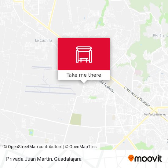 Privada Juan Martín map