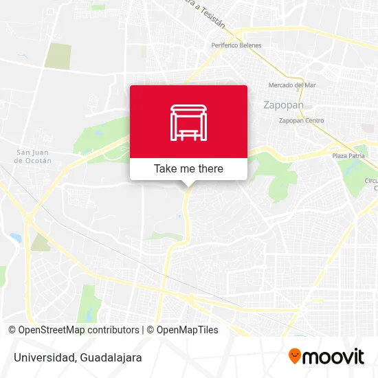 Universidad map