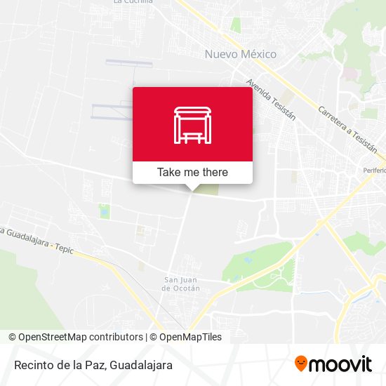 Mapa de Recinto de la Paz