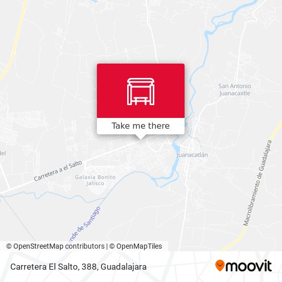 Carretera El Salto, 388 map
