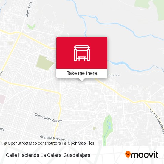 Calle Hacienda La Calera map
