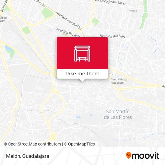 Mapa de Melón