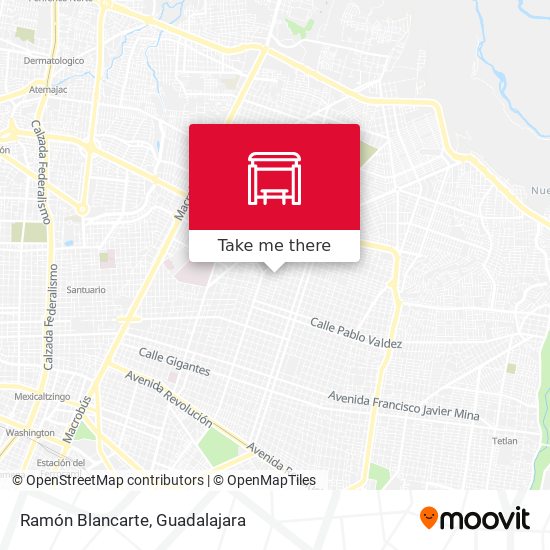 Ramón Blancarte map