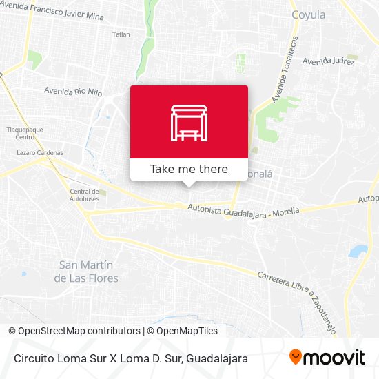 Circuito Loma Sur X Loma D. Sur map