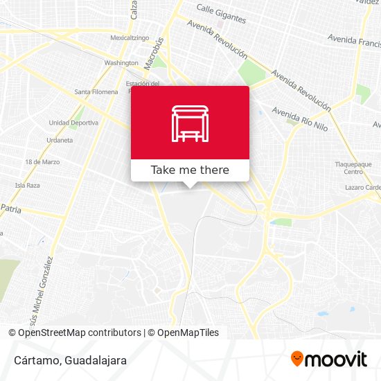 Mapa de Cártamo