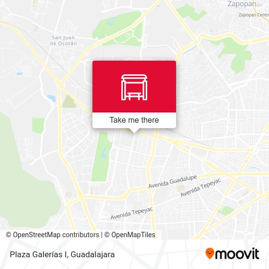 Mapa de Plaza Galerías I