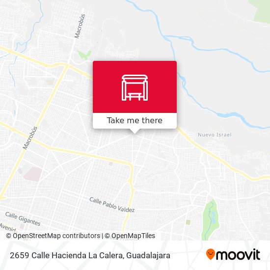2659 Calle Hacienda La Calera map