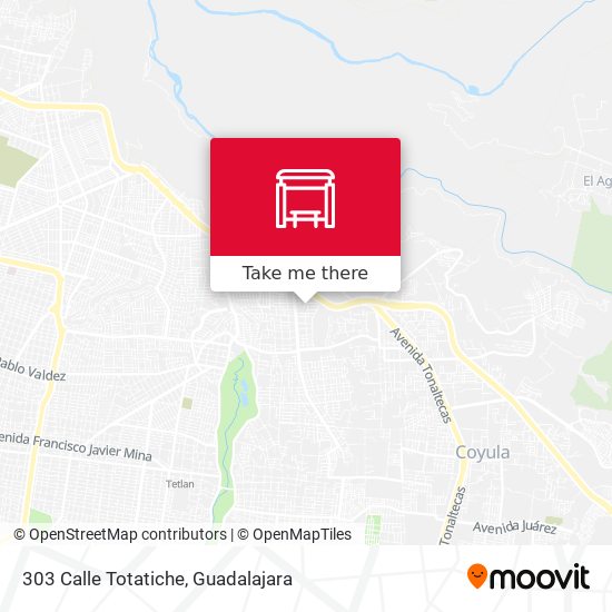 Mapa de 303 Calle Totatiche